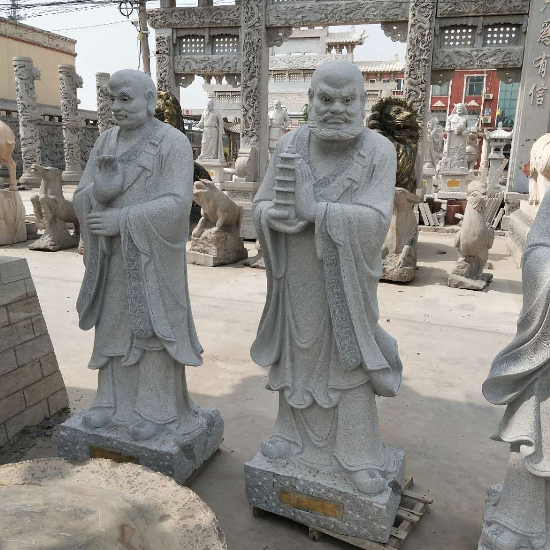 精雕細琢，傳承文化 加工十八羅漢及其他石雕人物，打造美觀環保的藝術珍品